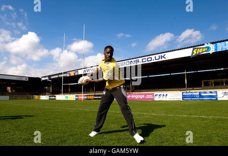 Rugby League - Castleford Tigers - Dwain Chambers Pressekonferenz - Dschungel Stockfoto