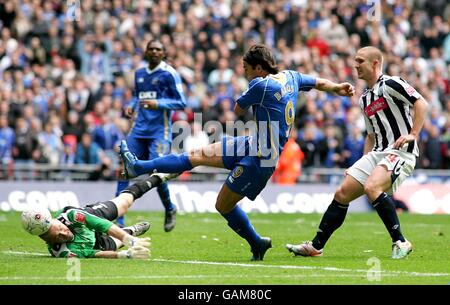 Fußball - FA-Cup - Final Semi - West Bromwich Albion V Portsmouth - Wembley-Stadion Stockfoto