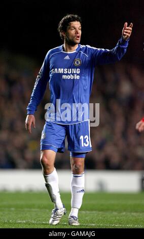 Fußball - UEFA Champions League - erste Ausscheidungsrunde - zweite Etappe - Chelsea gegen Olympiakos - Stamford Bridge. Michael Ballack, Chelsea Stockfoto