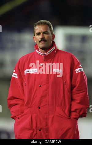 Fußball - FIFA Fußball-Weltmeisterschaft 94 Qualifikation - Gruppe 6 - Österreich gegen Frankreich - Ernst Happel. HERBERT PROHASKA, MANAGER ÖSTERREICH Stockfoto