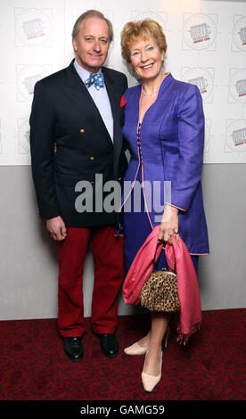 Neil Hamilton und Christine Hamilton bei den TRIC Awards im Grosvenor Hotel in London. Stockfoto