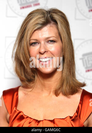 Die TRIC Awards 2008 - London. Kate Garraway bei den TRIC Awards im Grosvenor Hotel in London. Stockfoto