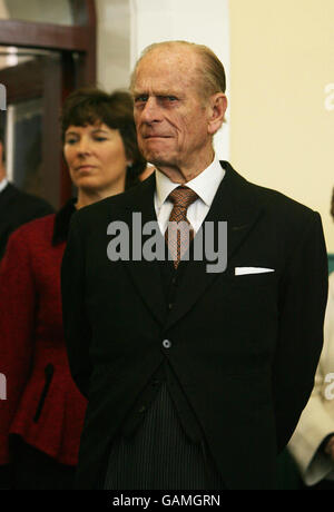 Königin Elizabeth II. besucht Nordirland Stockfoto