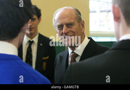 Königin Elizabeth II. besucht Nordirland Stockfoto