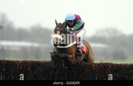 Pferderennen - Newbury Racecourse Stockfoto