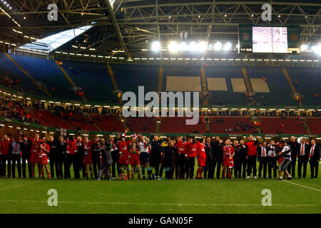 Fußball - Pokalfinale Worthington - Liverpool gegen Manchester United Stockfoto