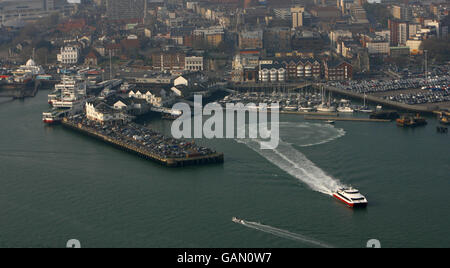 Southampton Docks Funktion Stockfoto