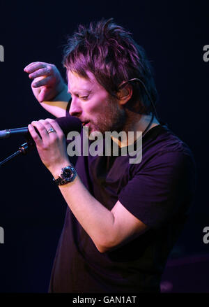 Radiohead-Gig bei der BBC - London Stockfoto