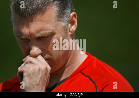 Fußball - Southampton-Training Stockfoto