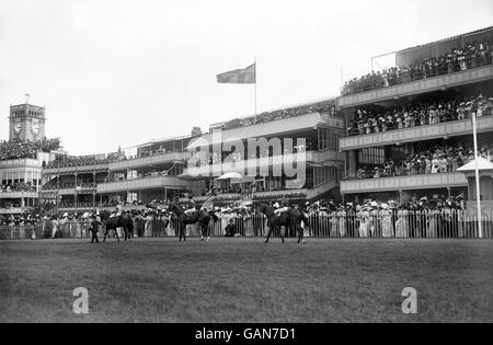 Pferderennen Sie - Ascot - Hunt Cup - 1912 Stockfoto