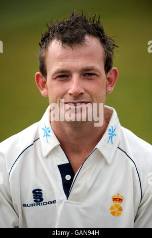 Cricket - Derbyshire County Cricket Club - Fototermin 2008 - County Ground Stockfoto