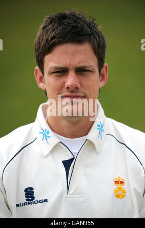 Cricket - Derbyshire County Cricket Club - Fototermin 2008 - County Ground Stockfoto