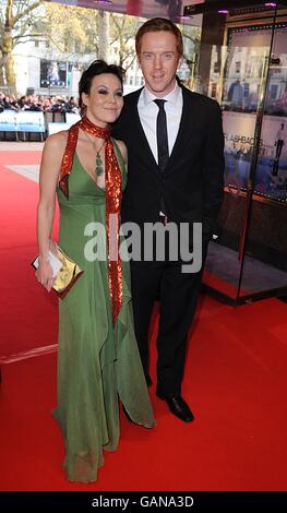 Damian Lewis und Helen McCrory kommen zur Weltpremiere von „Flashbacks of A Fool“ im Empire-Kino am Leicester Square im Zentrum von London. Stockfoto