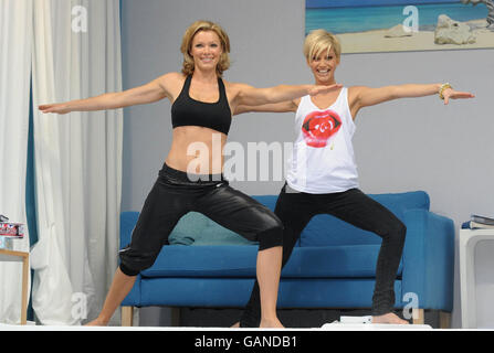 Wii Fitness Start Photocall - London Stockfoto