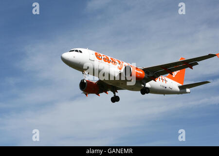 Reisen - Easyjet Stockfoto