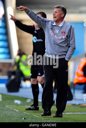 Fußball - Coca-Cola Football League One - Millwall / Carlisle United - The Den. John ward, Manager von Carlisle United Stockfoto