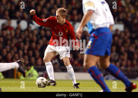 Fußball - UEFA Champions League - Gruppe D - Manchester United gegen FC Basel Stockfoto