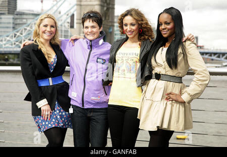 Sugababes BT Photocall - London Stockfoto