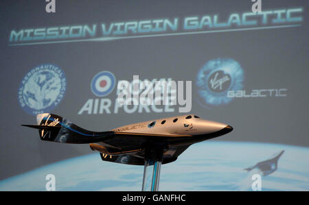 Virgin Galactic Start-Schulwettbewerb Stockfoto