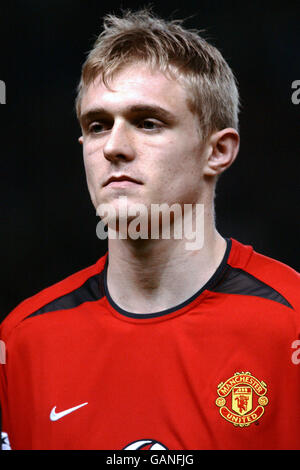 Fußball - UEFA Champions League - Gruppe D - Manchester United / FC Basel. Darren Fletcher, Manchester United Stockfoto