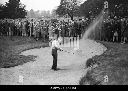 Golf - Ryder Cup - vor dem Turnier Praxis - Großbritannien und Irland V Oxford und Cambridge Golfing Society Stockfoto