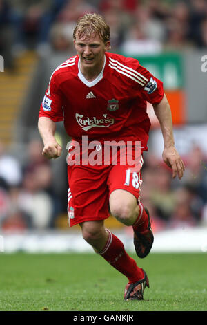 Fußball - Barclays Premier League - Liverpool - Manchester City - Anfield. Dirk Kuyt, Liverpool Stockfoto