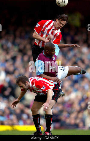 Fußball - FA Barclaycard Premiership - West Ham United gegen Sunderland Stockfoto