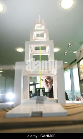 Ebbsfleet Valley Skulptur Stockfoto