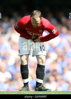 Fußball - Barclays Premier League - Chelsea gegen Manchester United – Stamford Bridge Stockfoto