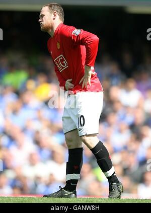 Fußball - Barclays Premier League - Chelsea gegen Manchester United – Stamford Bridge Stockfoto