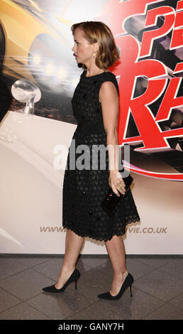 Speed Racer UK Premiere - London. Christina Ricci kommt zur britischen Premiere von Speed Racer auf dem Empire Leicester Square im Zentrum von London. Stockfoto