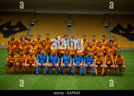 Fußball - Liga von Barclay Division One - Wolverhampton Wanderers Photocall Stockfoto