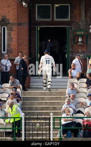 Cricket - LV County Championship - Division One - Lancashire V Durham - Tag 2 - Old Trafford Cricket Ground Stockfoto