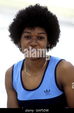 Leichtathletik - Training auf Lanzarote Stockfoto