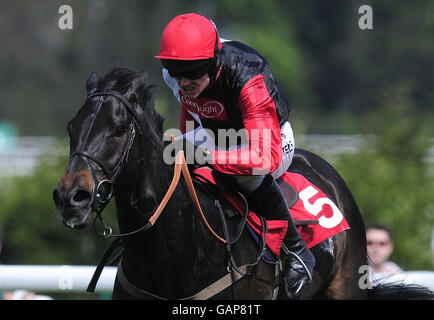 Horse Racing - Bet365 Gold Cup Meeting - Tag zwei - Sandown Pferderennbahn Stockfoto