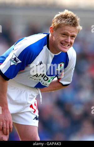 Fußball - FA Barclaycard Premiership - Blackburn Rovers gegen Arsenal. Damien Duff, Blackburn Rovers Stockfoto