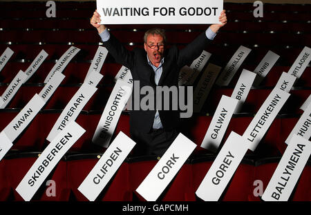 Warten auf Godot, Dublin Stockfoto