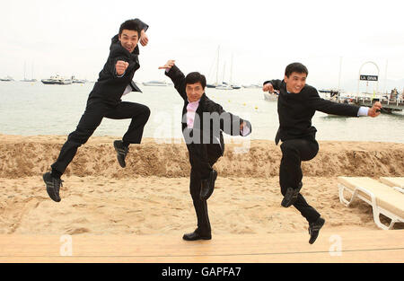 61. Filmfestspiele von Cannes - Wushu Photocall Stockfoto