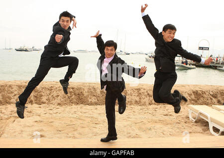 61. Filmfestspiele von Cannes - Wushu Photocall Stockfoto