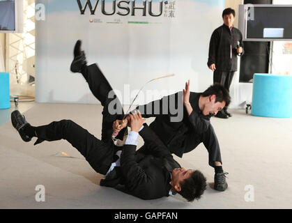 61. Filmfestspiele von Cannes - Wushu Photocall Stockfoto