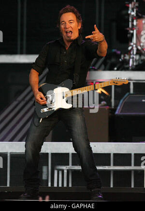 Bruce Springsteen Konzert - Dublin Stockfoto