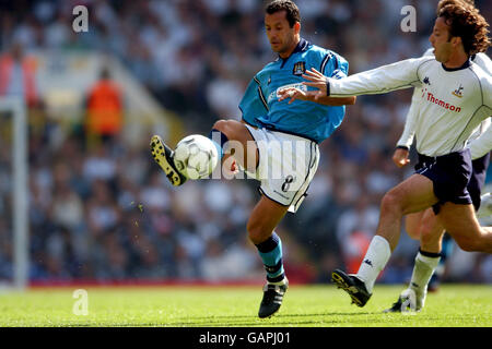 Fußball - FA Barclaycard Premiership - Tottenham Hotspur gegen Manchester City Stockfoto