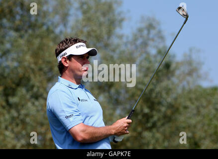 Golf - Irish Open - Erste Runde - Adare Manor Hotel & Golf Resort - Adare. Lee Westwood aus England während der ersten Irish Open Runde im Adare Manor Hotel & Golf Resort, Adare, Co Limerick, Irland. Stockfoto