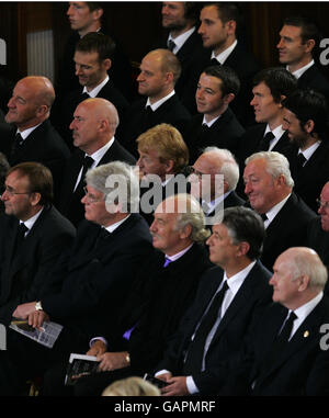 Tommy Burns Beerdigung Stockfoto