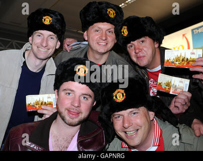 Fußball - UEFA Champions League - Finale - Manchester United gegen Chelsea - Vorschau Stockfoto