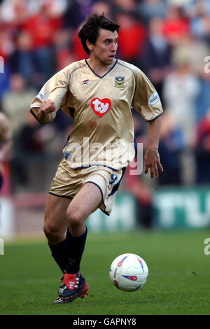 Fußball - Nationwide League Division One - Walsall gegen Portsmouth. Svetoslav Todorov, Portsmouth Stockfoto