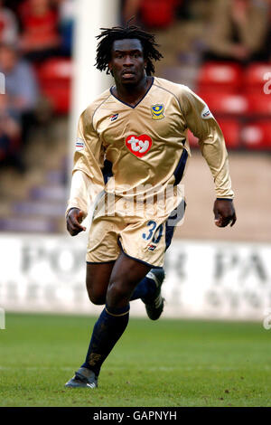 Fußball - Nationwide League Division One - Walsall gegen Portsmouth. Lavoy Primus, Portsmouth Stockfoto