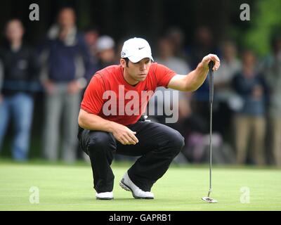 Golf - BMW PGA Championship 2008 - Runde zwei - Wentworth Golf Club - Virginia Water. Paul Casey bei der BMW PGA Championship, Wentworth Stockfoto