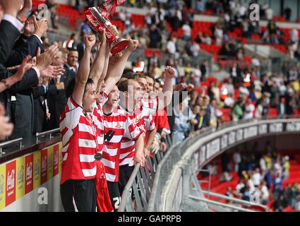 Fußball - Coca-Cola Football League One - Play Off - Finale - Doncaster Rovers gegen Leeds United - Wembley-Stadion Stockfoto