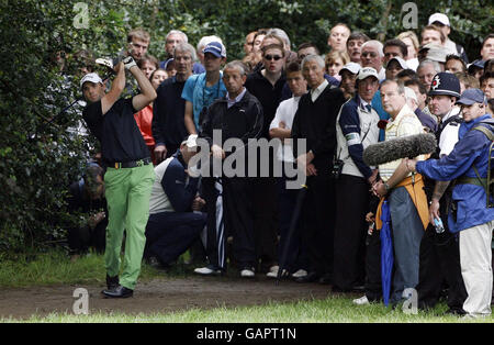 Golf - BMW PGA Championship 2008 - Runde vier - Wentworth Golf Club - Virginia Water. Oliver Wilson während der vierten Runde der BMW PGA Championship im Wentworth Golf Club, Surrey. Stockfoto